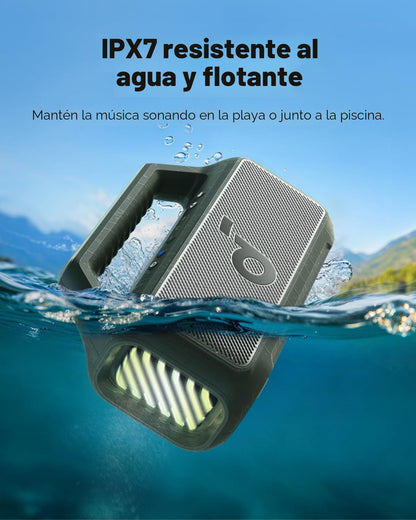 Soundcore Boom 2 de Anker, altavoz Bluetooth para exteriores de 80...