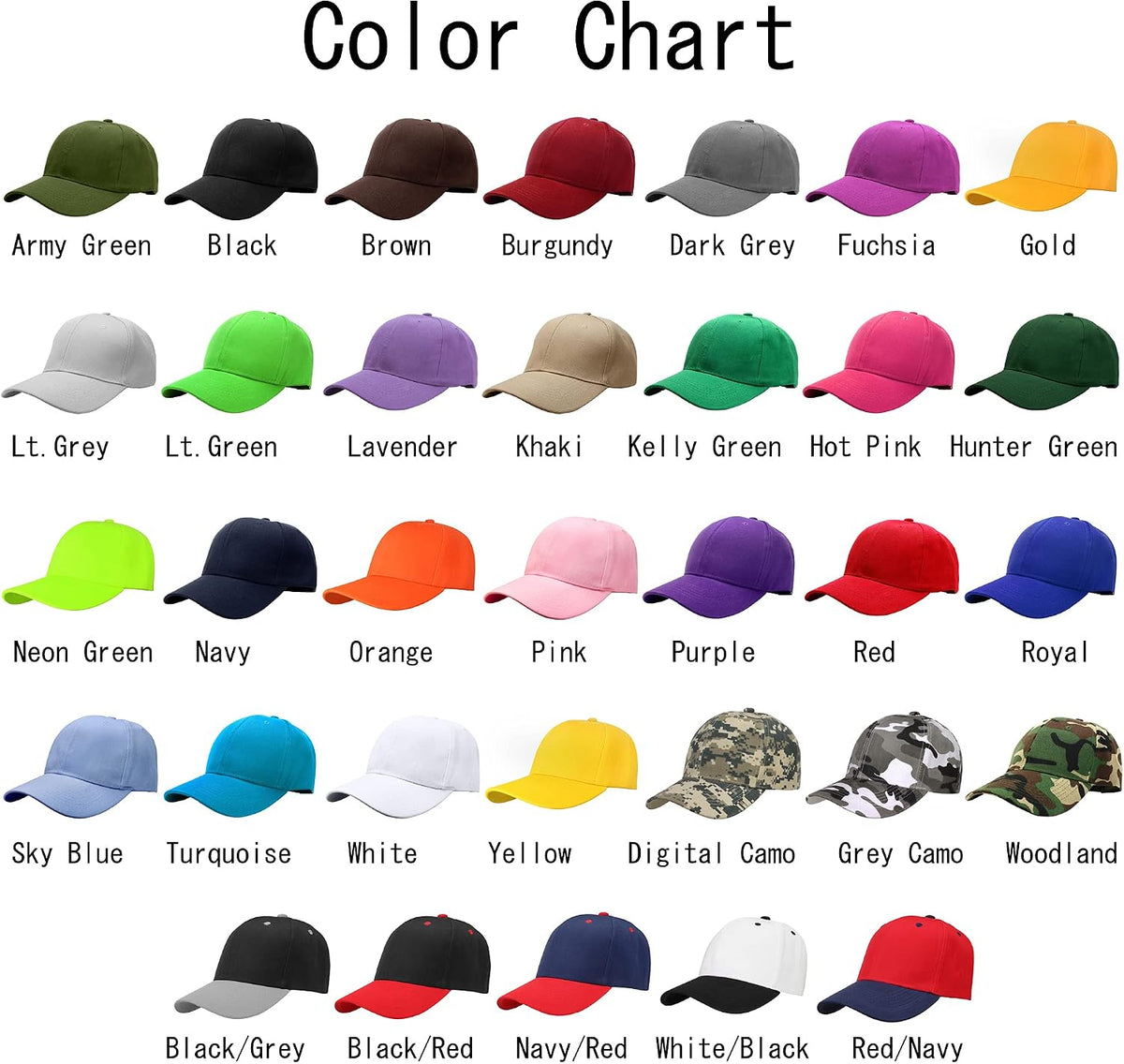 Gorra de béisbol Falari, talla ajustable para entrenamientos de car...