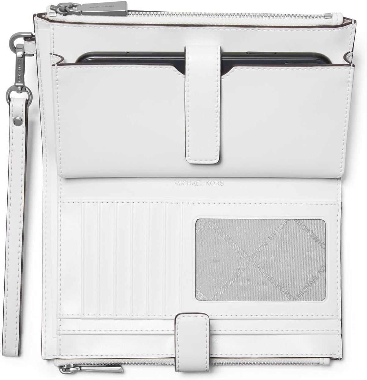 Michael Kors - Cartera de viaje con doble cremallera, de PVC