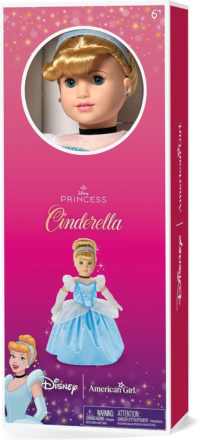 American Girl, Disney, princesa Cenicienta, muñeca de 18 pulgadas,...