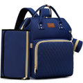 ROSEGIN Mochila para pañales con cambiador, funda para chupete, bol...