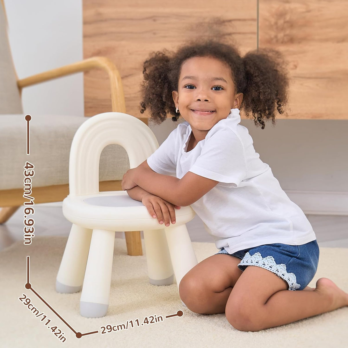 KidBloom - Silla ergonómica para niños, silla duradera para niños |...