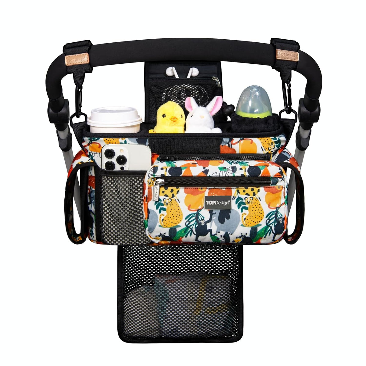 TOPDesign Organizador Universal para Cochecito de Bebé, Organizador...