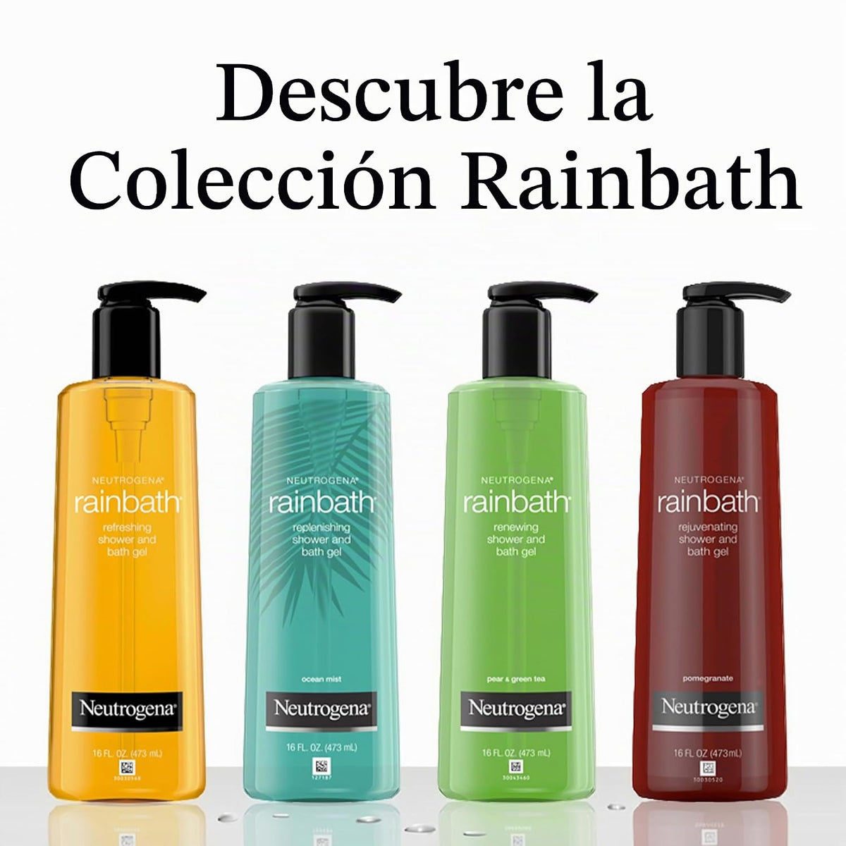 Neutrogena Rainbath Gel limpiador de ducha y baño, gel de lavado co...