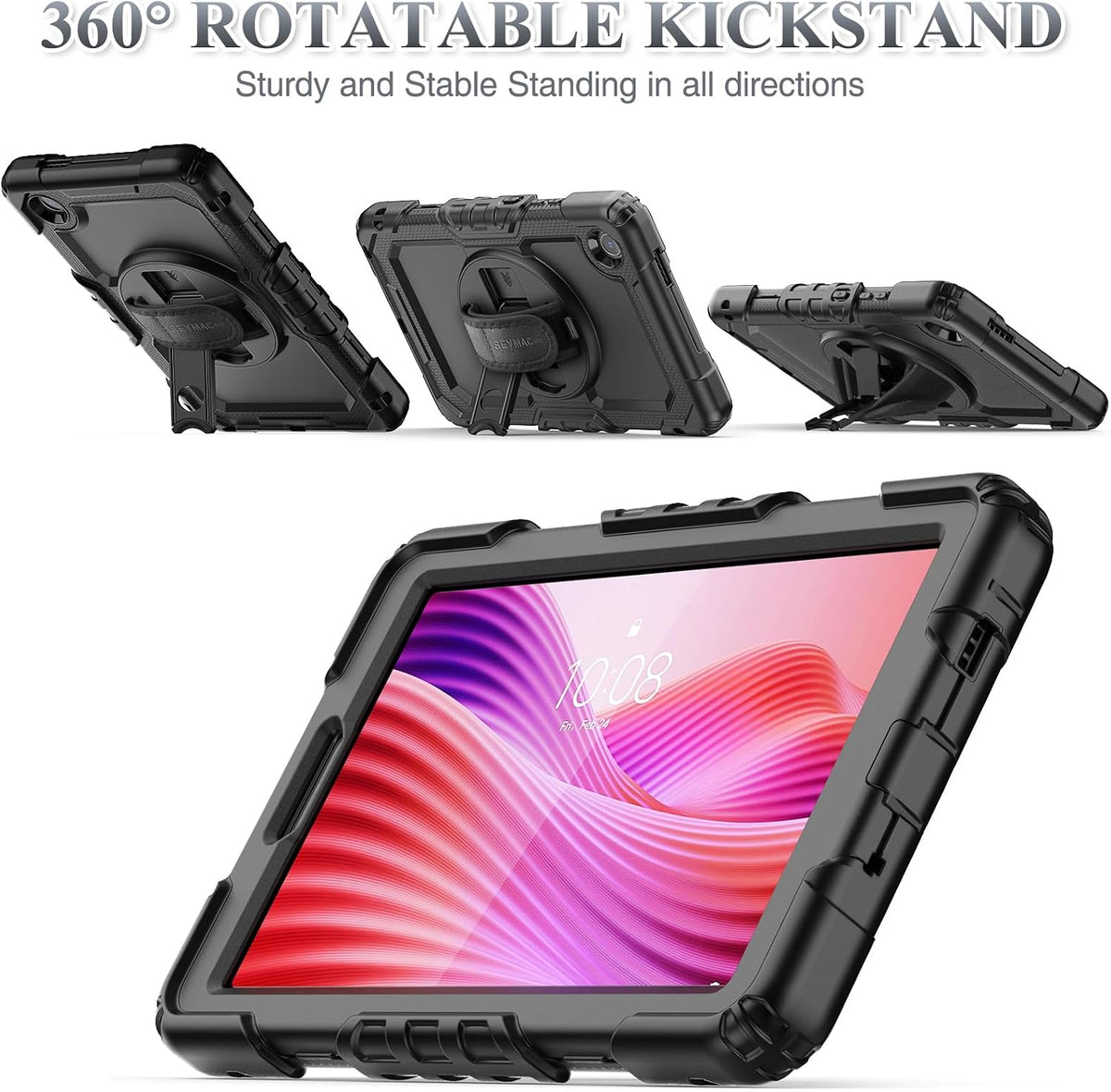 SEYMAC stock Funda para tablet Lenovo Tab One \/ K9 (TB305FU) 8.7 p...