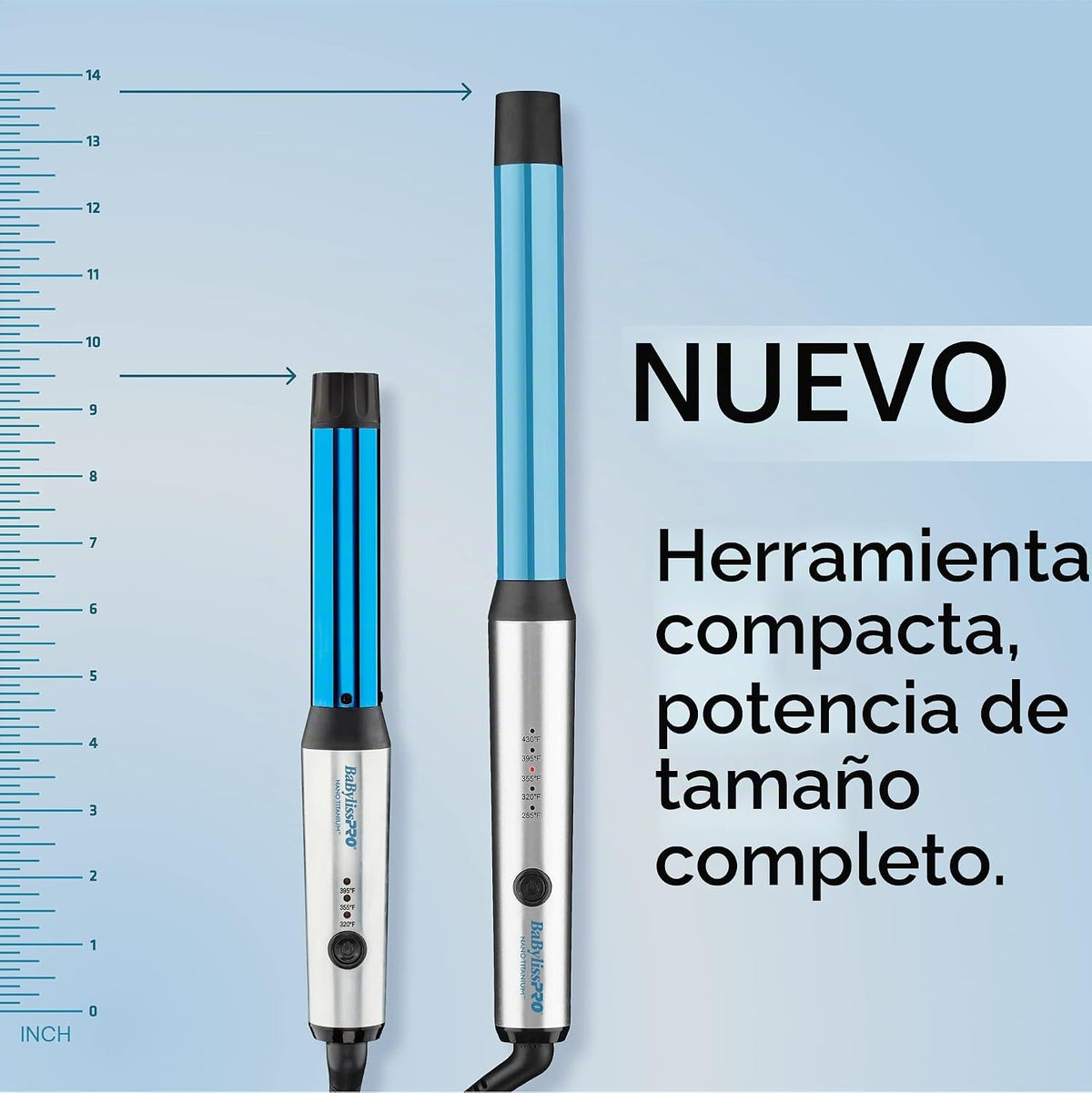 LAS HERRAMIENTAS COMPACTAS BaBylissPRO® Nano Titanium™ ofrecen toda...