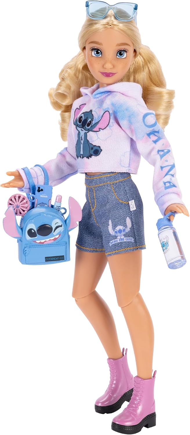 Disney ILY 4EVER - Muñeca de moda inspirada en puntadas, 11.5 pulga...