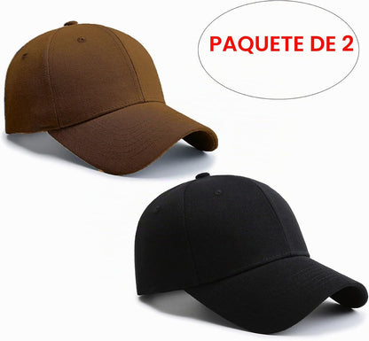 PFFY 2 paquetes de gorra de béisbol Golf Dad Hat para hombres y muj...