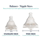 Evenflo Feeding Balance Plus Biberón de Cuello Ancho para Bebé | Te...