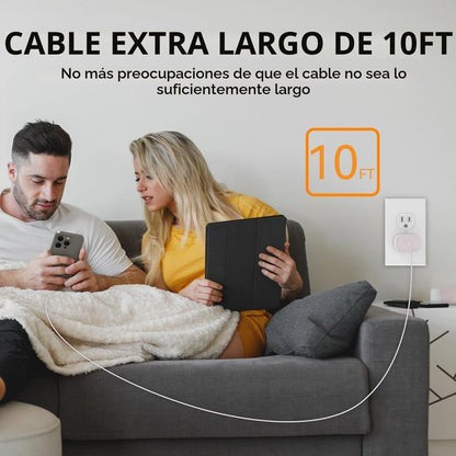 Teléfono 18 17 16 Pro Max Cargador de carga rápida, cargador Duo US...