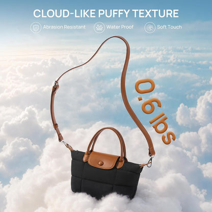 Telena Bolso cruzado acolchado para mujer, mini bolso acolchado | B...