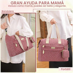 Pritent Bolsa de Pañales Tipo Tote \u2013 Bolsas de pañales para be...