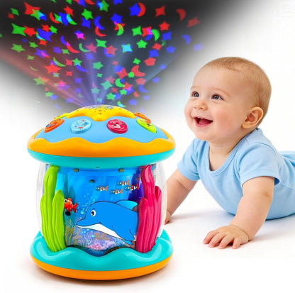 Tsomtto Juguetes para niños pequeños, proyector de océano, juguetes...