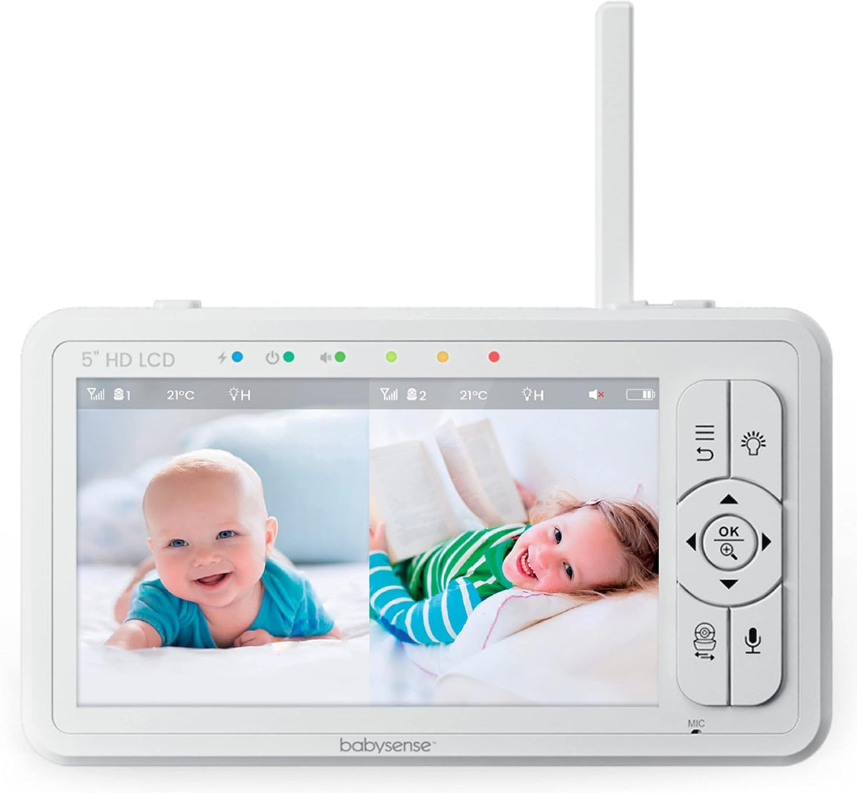 Babysense Unidad de padres para el monitor de vídeo HDS2, Unidad de...