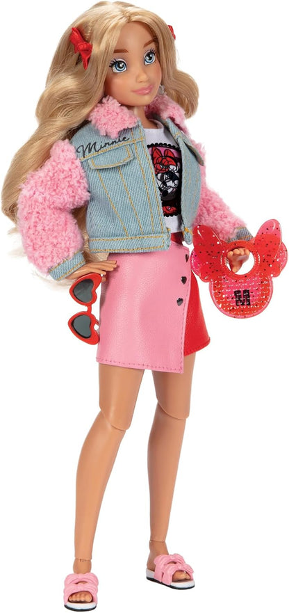 Disney ILY 4EVER - Muñeca de moda inspirada en Minnie Mouse, 11.5 p...
