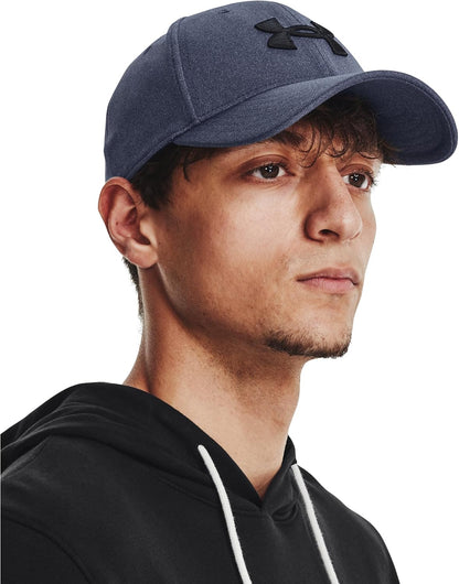 Under Armour Gorra para hombre Blitzing con tecnología Stretch Fit