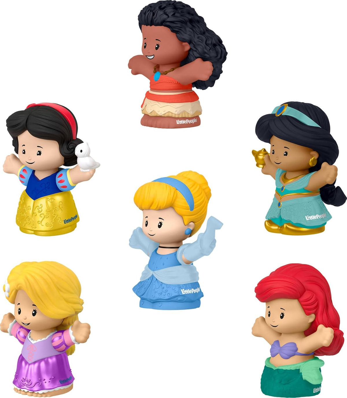 Fisher-Price Little People - Figuras de princesas de Disney, paquet...