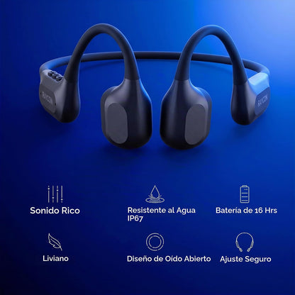 Raycon Auriculares de conducción ósea todos los días, 2ª generación...