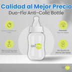 Avima Biberones anticólicos de 4 onzas con pezones de flujo lento....
