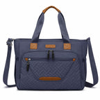FHELAD Bolsa de pañales para mujer, bolsa de pañales para bebé con...
