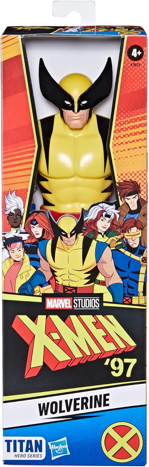 Marvel Titan Hero Series X-Men Wolverine Figura de acción a escala...