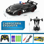 FDJ Auto a control remoto \u2013 Robot transformador de coche, un b...