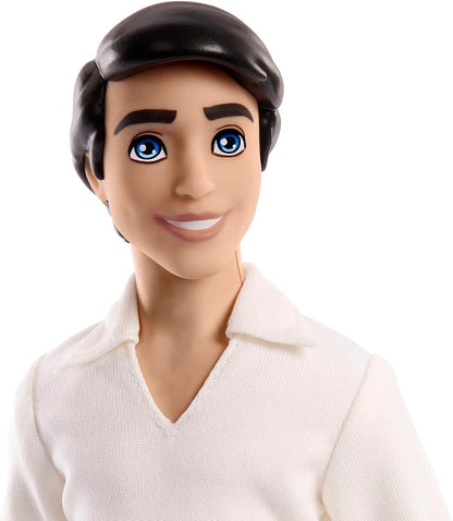 Mattel Disney Princess Toys, Prince Eric Posable Muñeca de moda con...