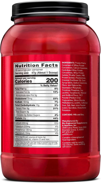 BSN SYNTHA-6 Proteína de suero en polvo, proteína de fresa en polvo...