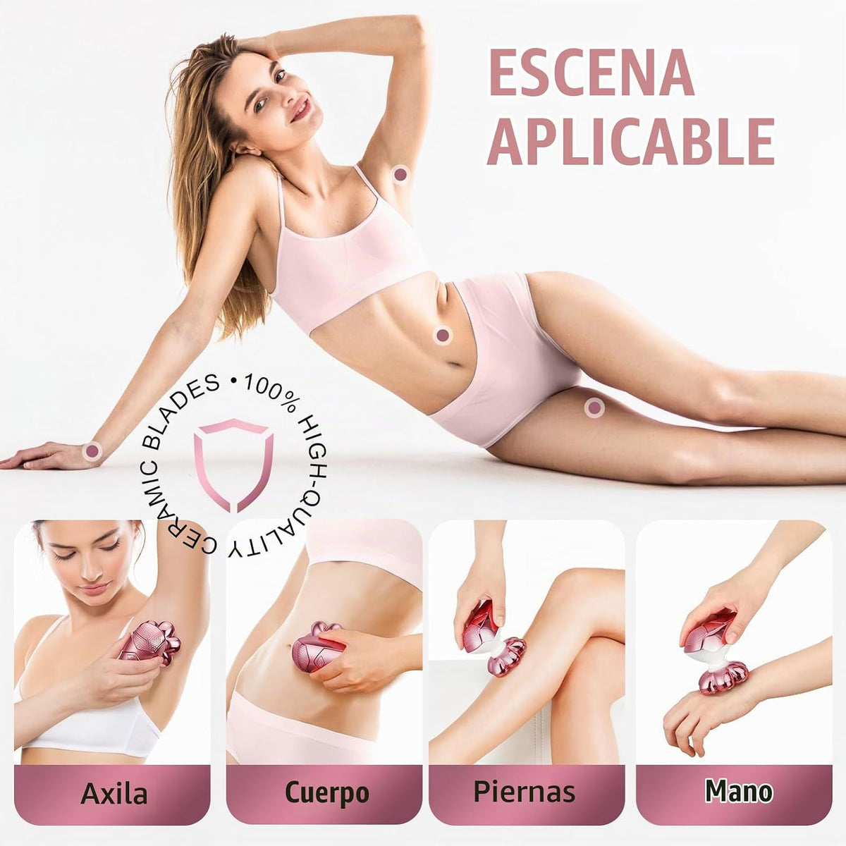 SHPAVVER Afeitadoras de cabeza para hombres calvos: maquinilla de a...