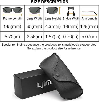 YIMI Gafas de sol polarizadas fotocromáticas para conducción z87 pa...