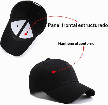 PFFY 2 paquetes de gorra de béisbol Golf Dad Hat para hombres y muj...