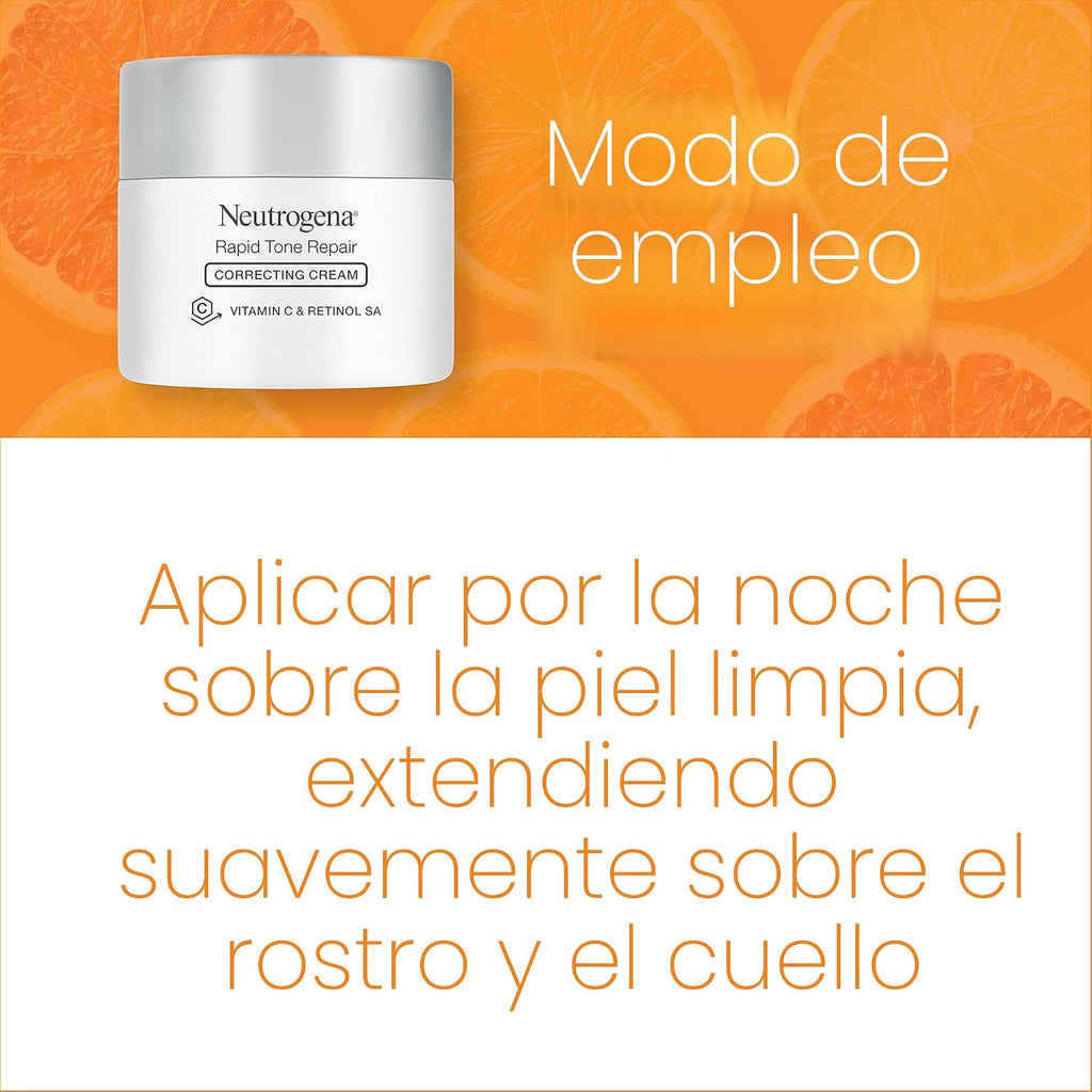 Neutrogena Rapid Tone Repair Retinol + Crema correctora de vitamina...