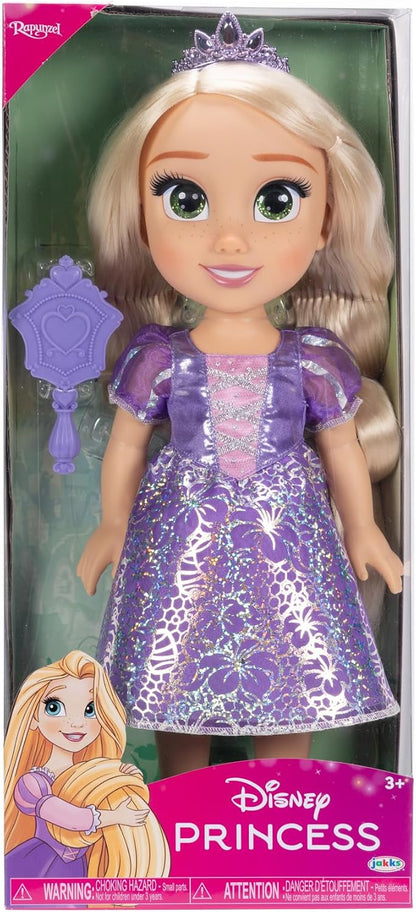 Disney Princess My Friend - Muñeca Rapunzel de 14 pulgadas de alto,...
