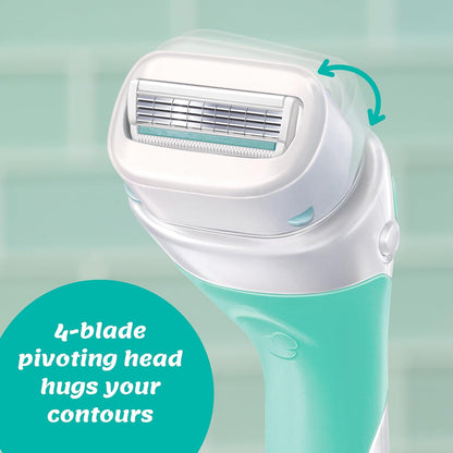 INTUITION Schick Repuesto, Maquinillas de Afeitar para Mujeres con...