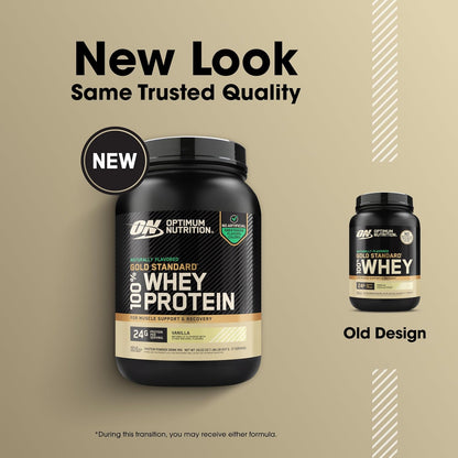 Optimum Nutrition Estándar dorado 100% Proteína de Suero de Leche e...