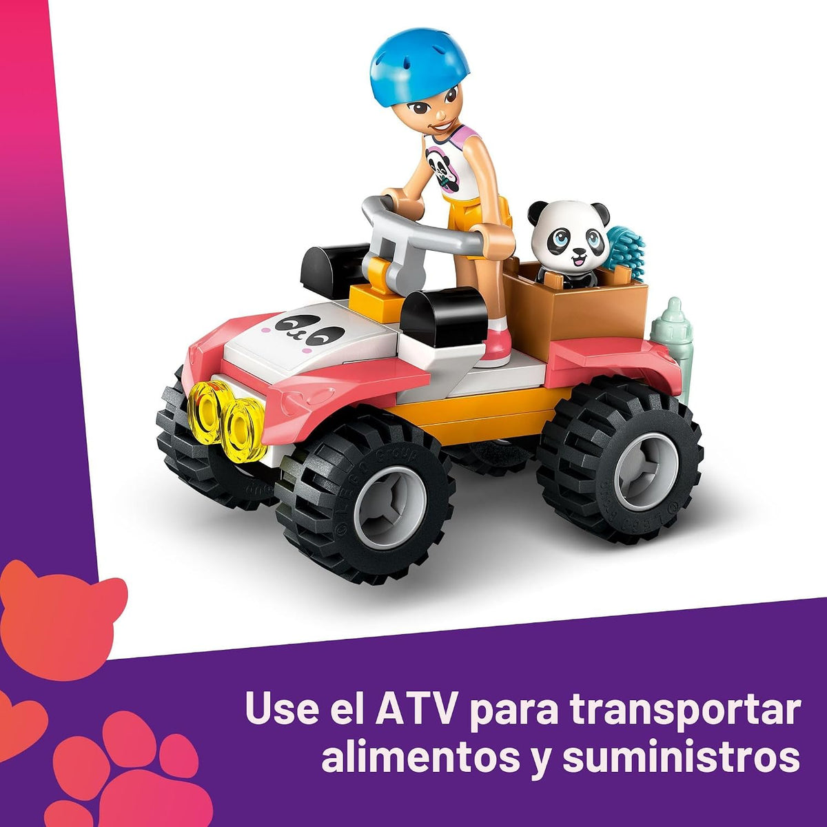 LEGO Friends Panda Sanctuary - Juguete de construcción para el cuid...
