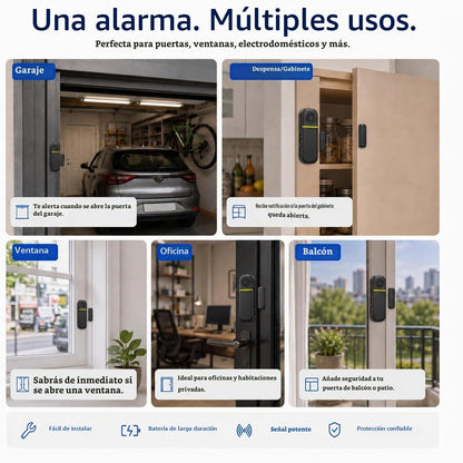 Alarma de puerta, alarma SanJie para puerta izquierda abierta para...