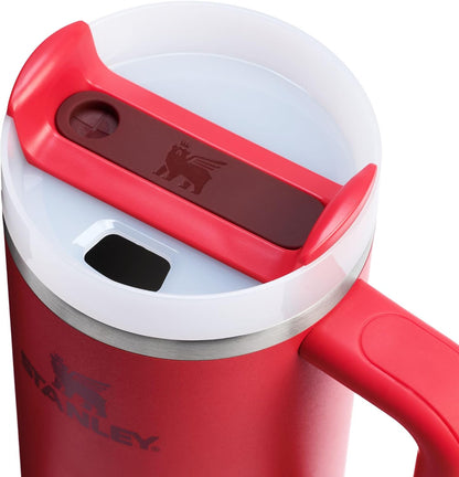 Stanley Quencher H2.0 - Vaso de acero inoxidable con asa, pajilla y...
