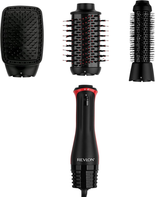 REVLON Cepillo secador multiestilo 3 en 1 con 3 accesorios | Volumi...