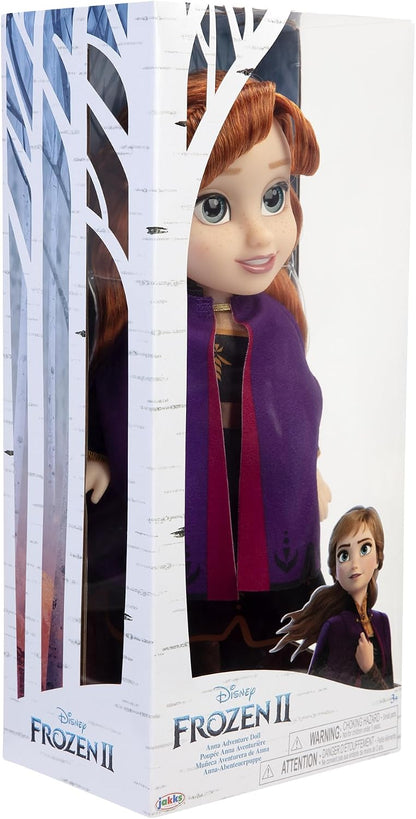 Disney Frozen 2 Muñeca de viaje Anna, 14 pulgadas de alto