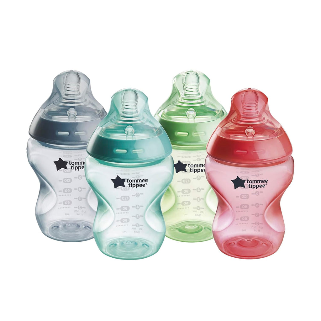 Tommee Tippee Natural Start - Biberones anticólicos sin BPA, 9 onza...