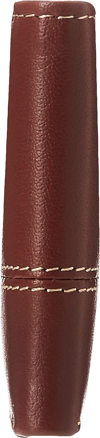 Timberland Billetera plegable de cuero para hombre, color coñac, ta...