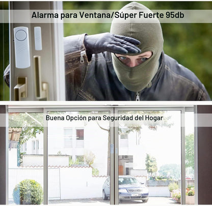 Alarma de puerta y ventana, alarmas de puerta de 90 DB para segurid...