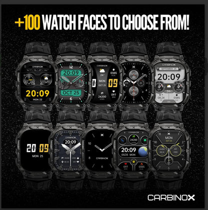CARBINOX Reloj Inteligente Vortex (Contestar\/Hacer Llamadas), Rast...