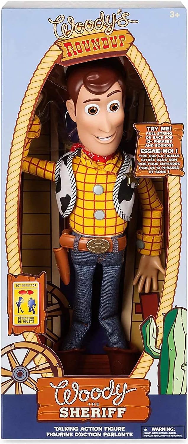 Disney Toy Story - Muñeca de madera parlante de 16 pulgadas