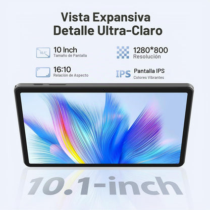 Tablet Android 16 de 10 pulgadas con teclado, 16 GB de RAM + 32 GB,...