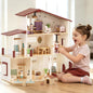 Lehoo Castle Casa de muñecas de madera para niñas, casa de muñecas...