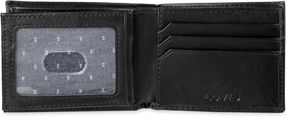 Levi's Billetera para hombre con RFID, de capacidad extra, delg...