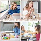 YOPCDJ Juego de 5 bolsas organizadoras para pañales, bolsa de aseo...