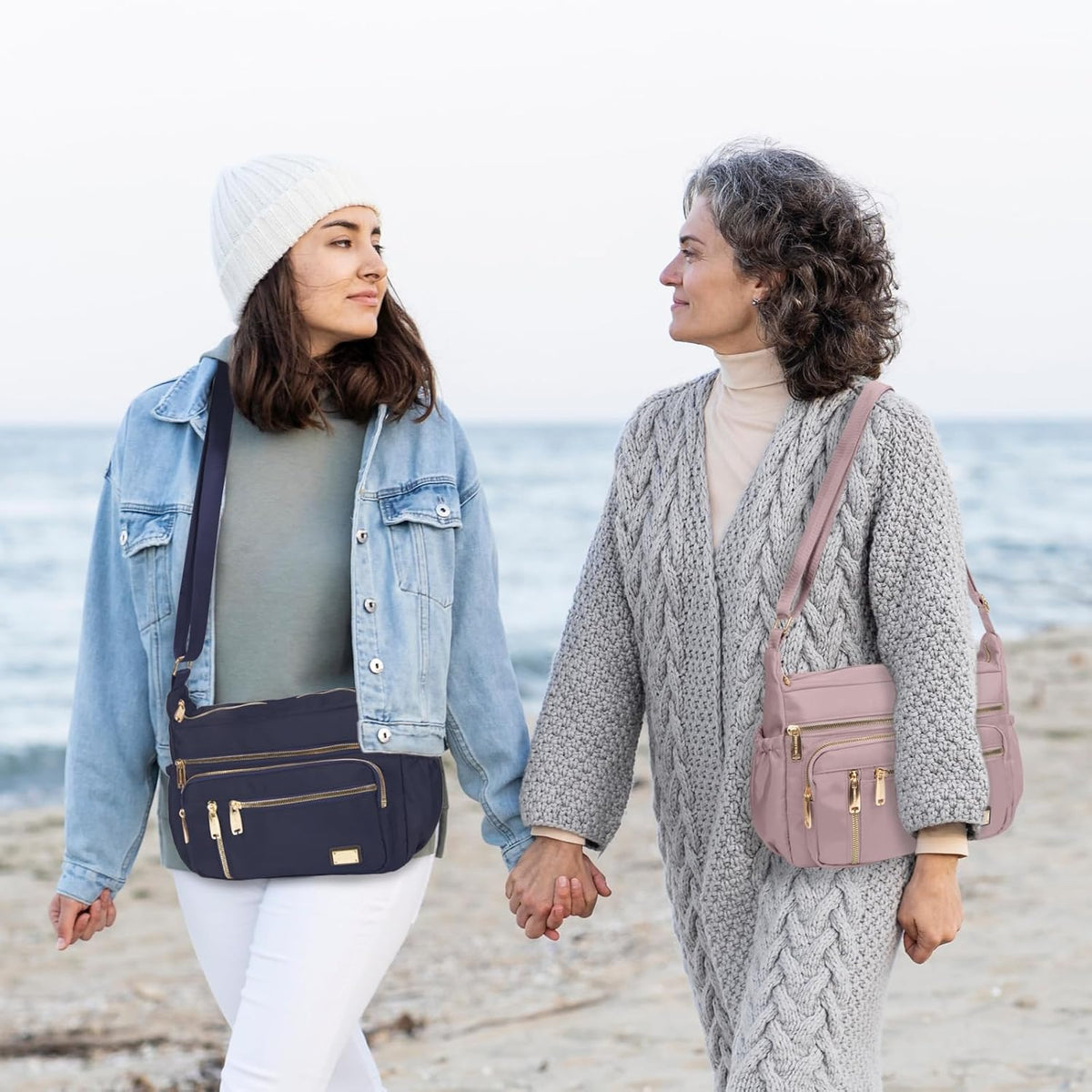 NPBAG Bolso bandolera para mujer, bolso de hombro, bolso de mensaje...